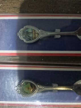 Collector's Silver-Tone Florida Souvenir Spoon - & Other States READ DISCRIPTION